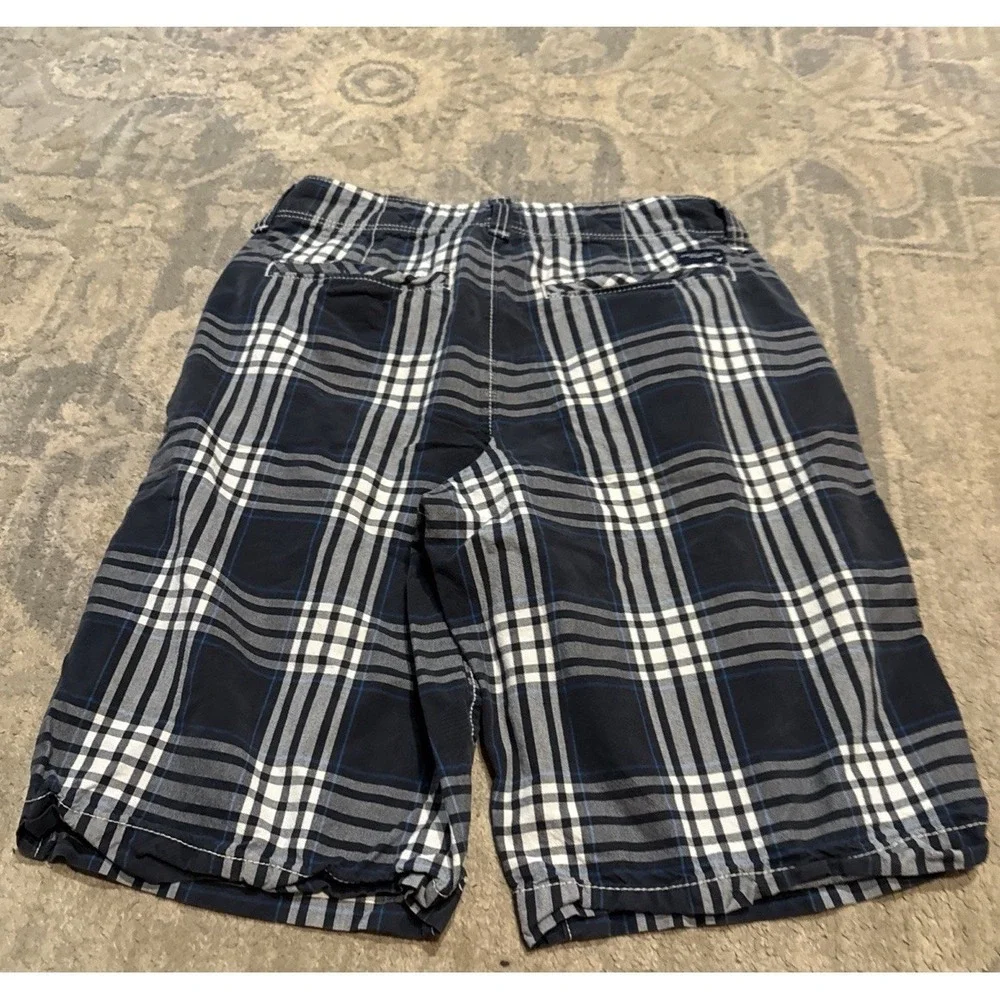 Mens American Eagle‎ Outfitters Longboard Shorts, Plaid, Below Knee, SZ 26 Multi